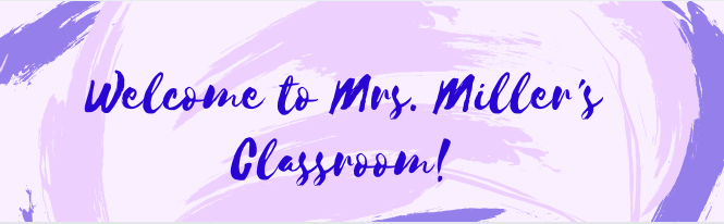 Mrs. Miller's Banner